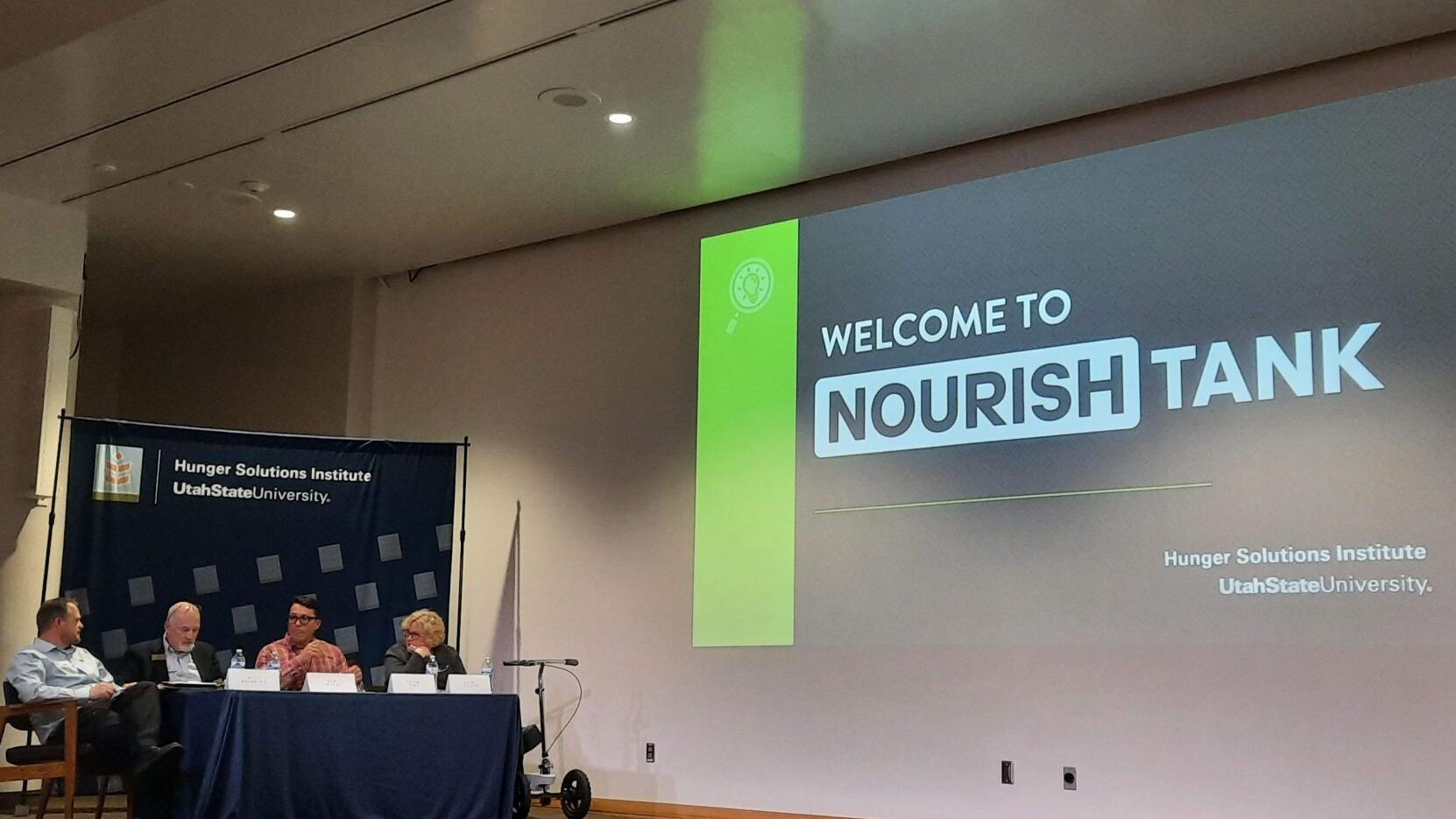 USU students propose food insecurity solutions during NourishTank competition